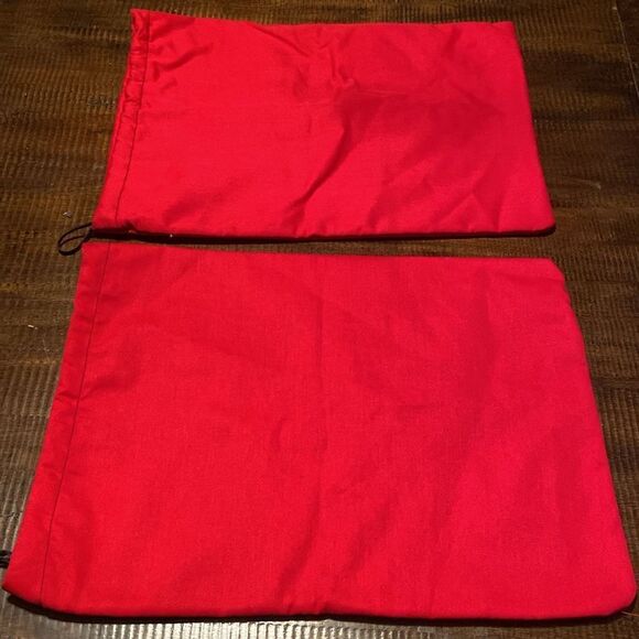 J. Fitzpatrick Red Shoe Bags - Picture 5 of 7